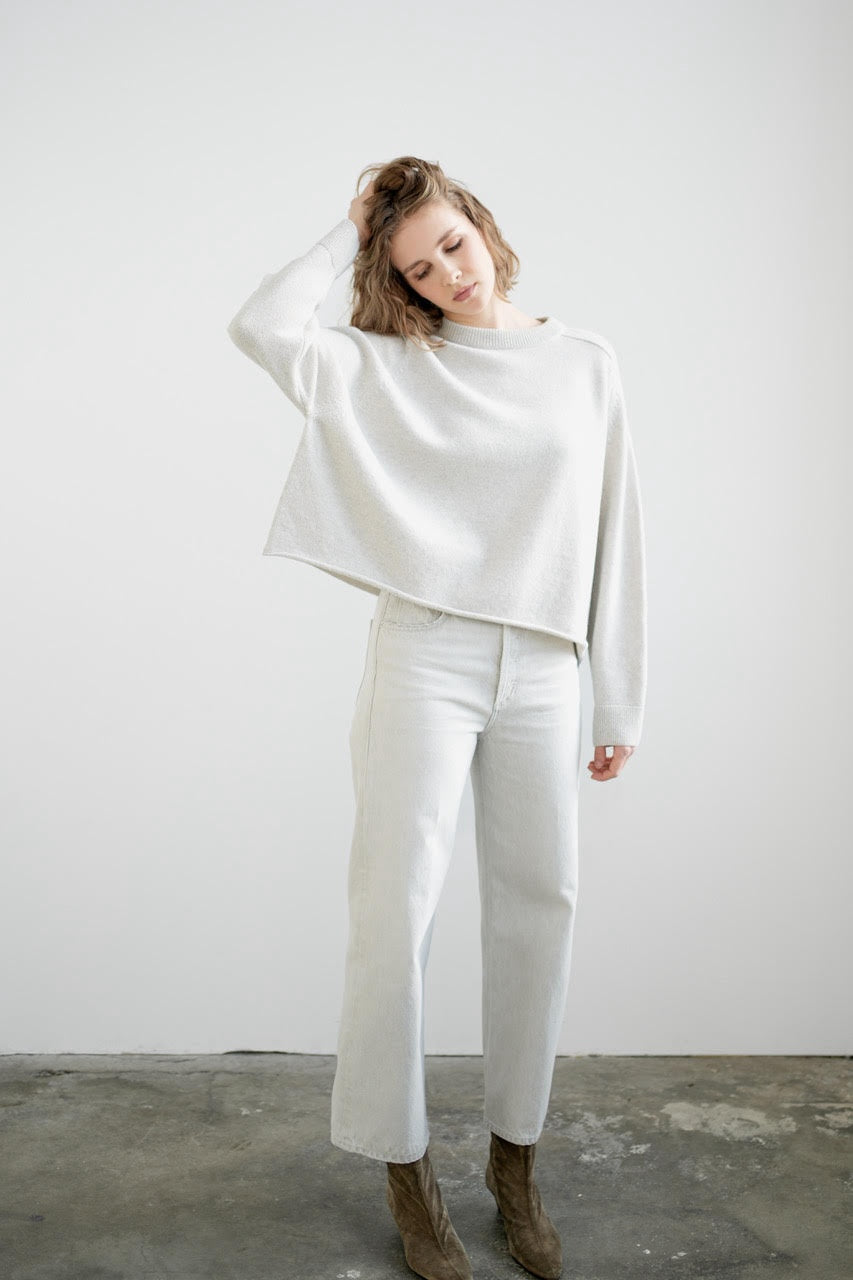 Kaia Pullover pale grey