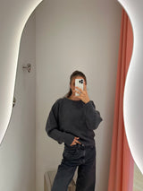 Mia Crewneck Pullover anthracite
