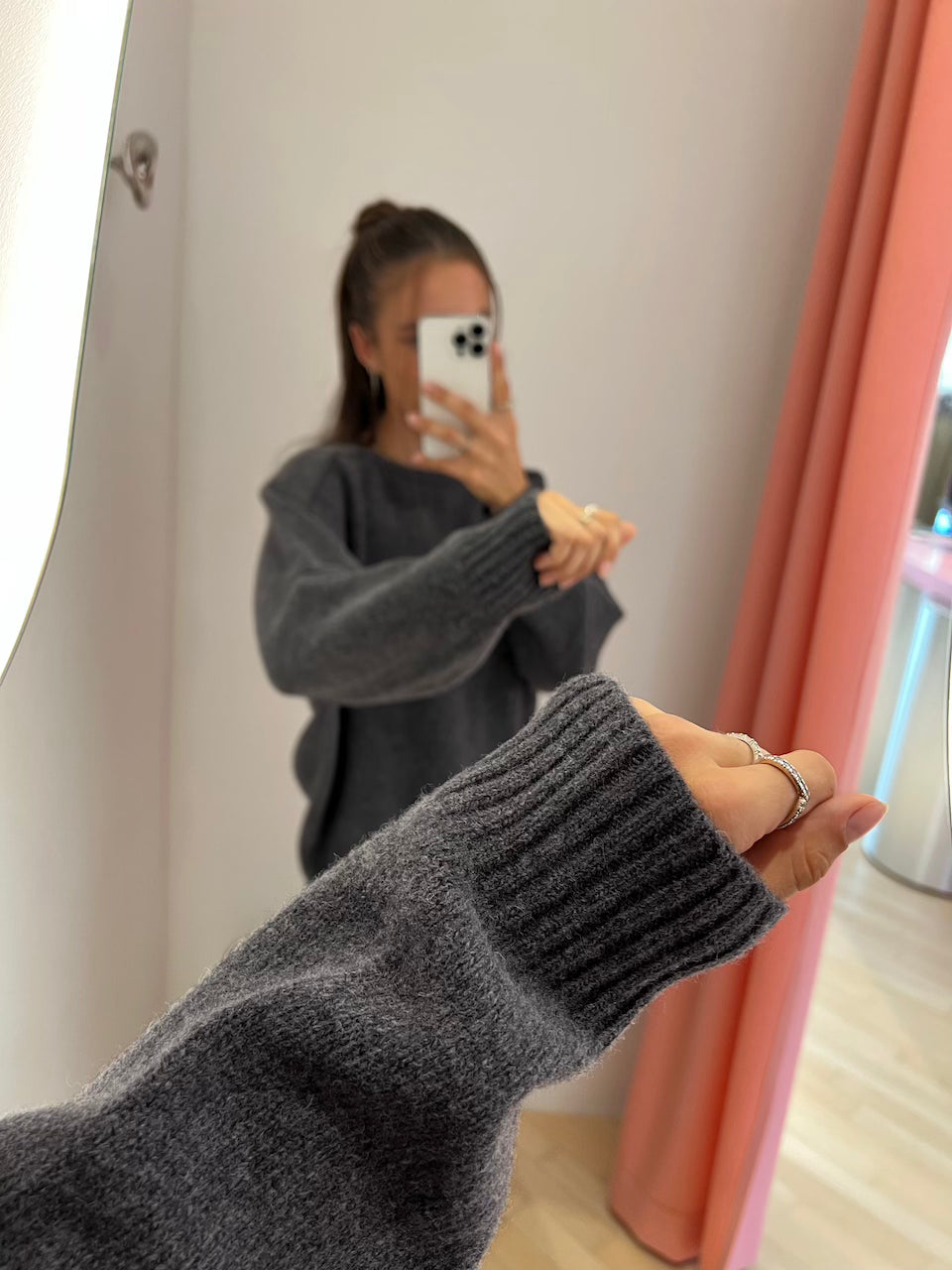 Mia Crewneck Pullover anthracite