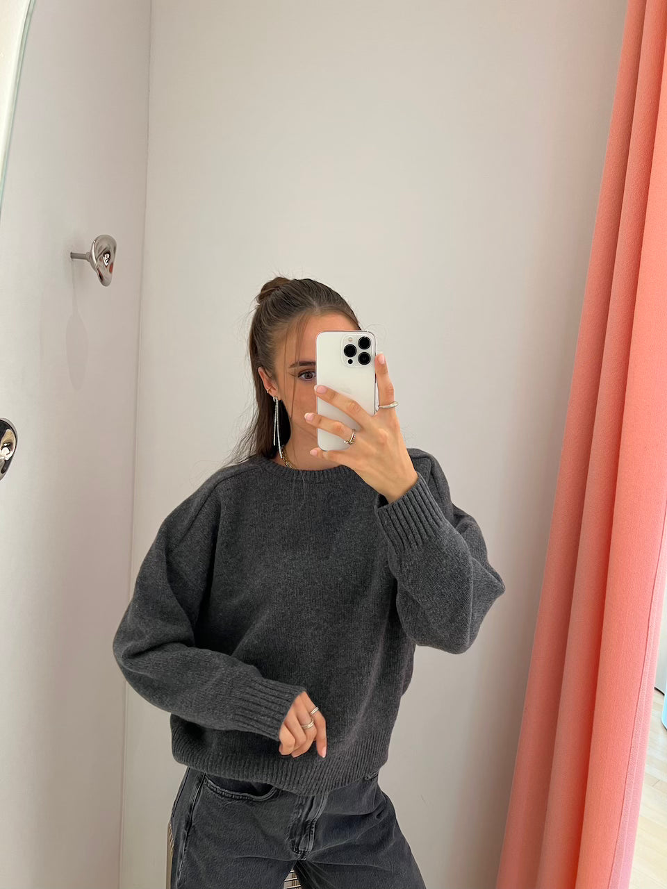 Mia Crewneck Pullover anthracite