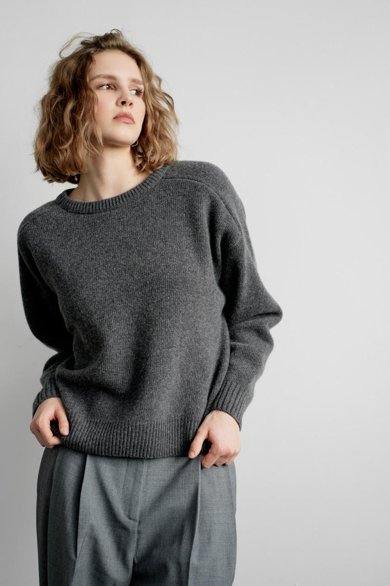 Mia Crewneck Pullover anthracite