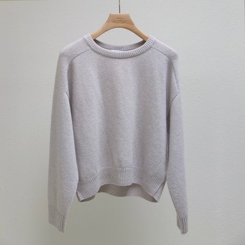Mia Crewneck Pullover pale grey