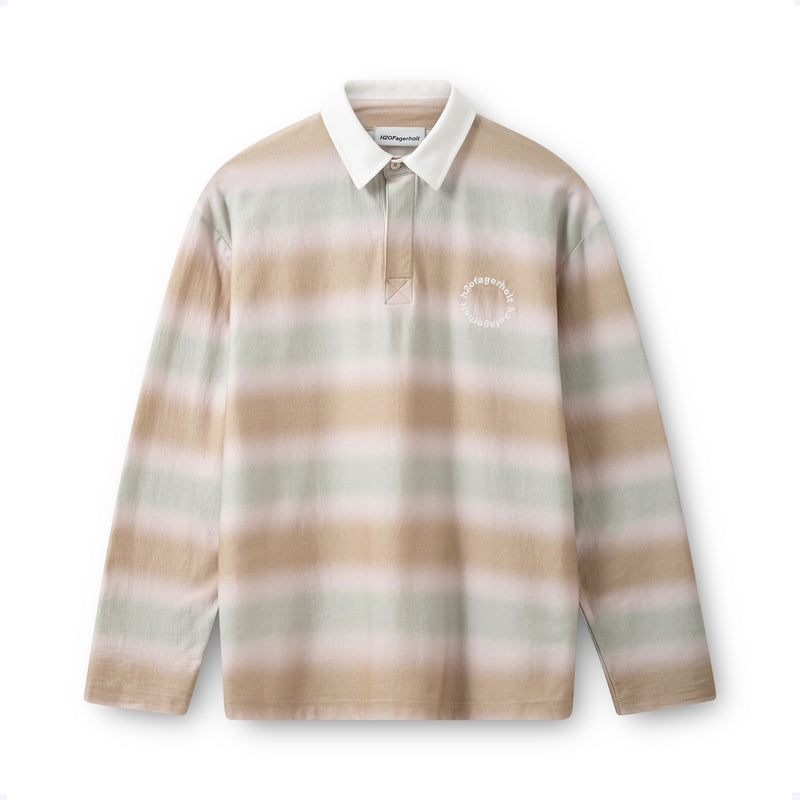 Cash Polo Shirt dusty multi spray