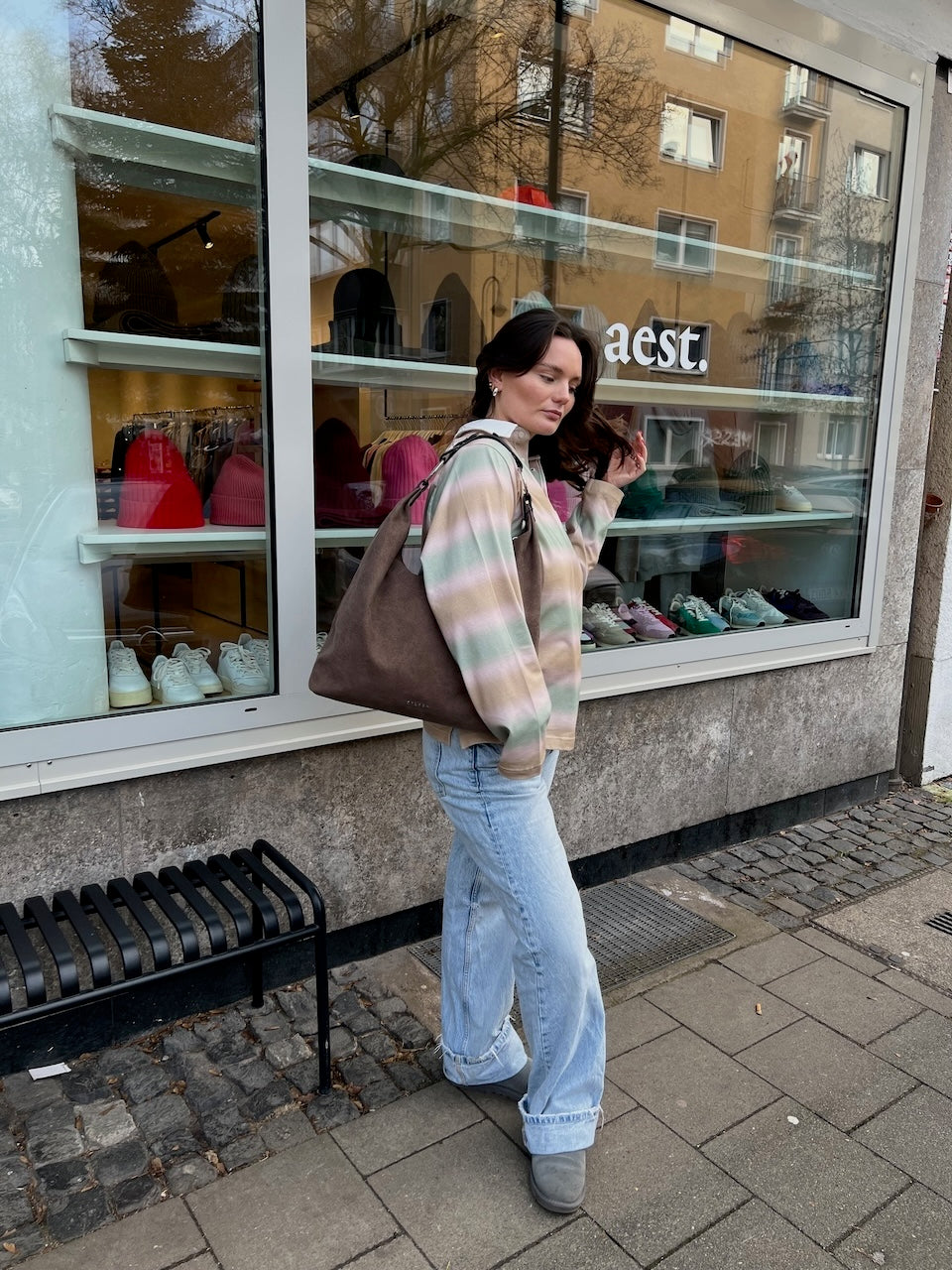 Cash Polo Shirt dusty multi spray