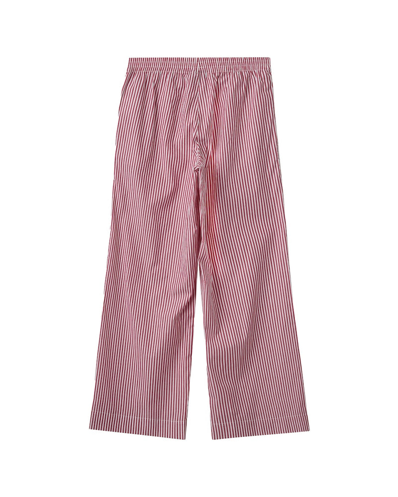 Rønne Essential Pajamas Pants red/white stripe