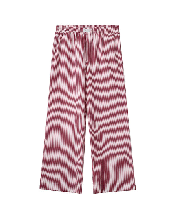 Rønne Essential Pajamas Pants red/white stripe