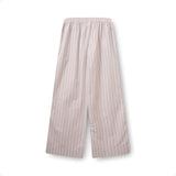 Holiday Pants dusty rose stripe