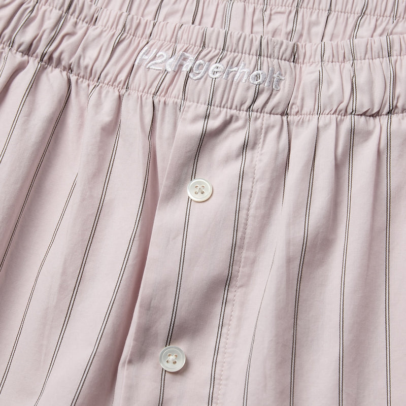 Holiday Pants dusty rose stripe