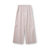 Holiday Pants dusty rose stripe