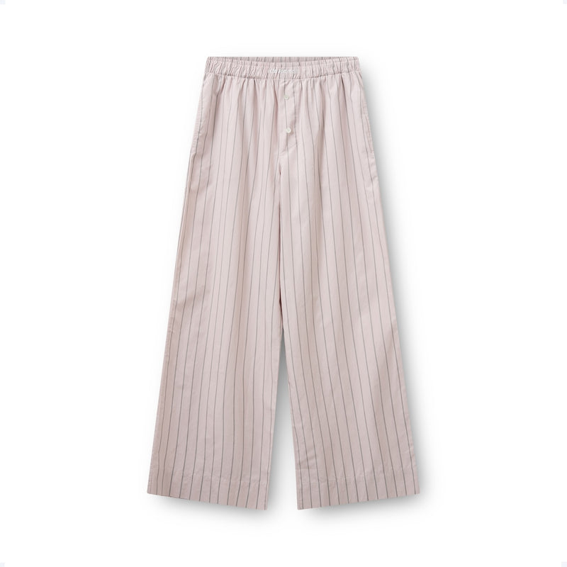Holiday Pants dusty rose stripe