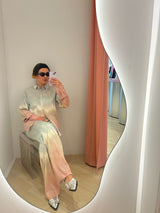 Lunch Shirt dusty multi spray