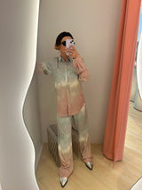 Lunch Shirt dusty multi spray