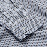 PJ Cropped Shirt blue stripe