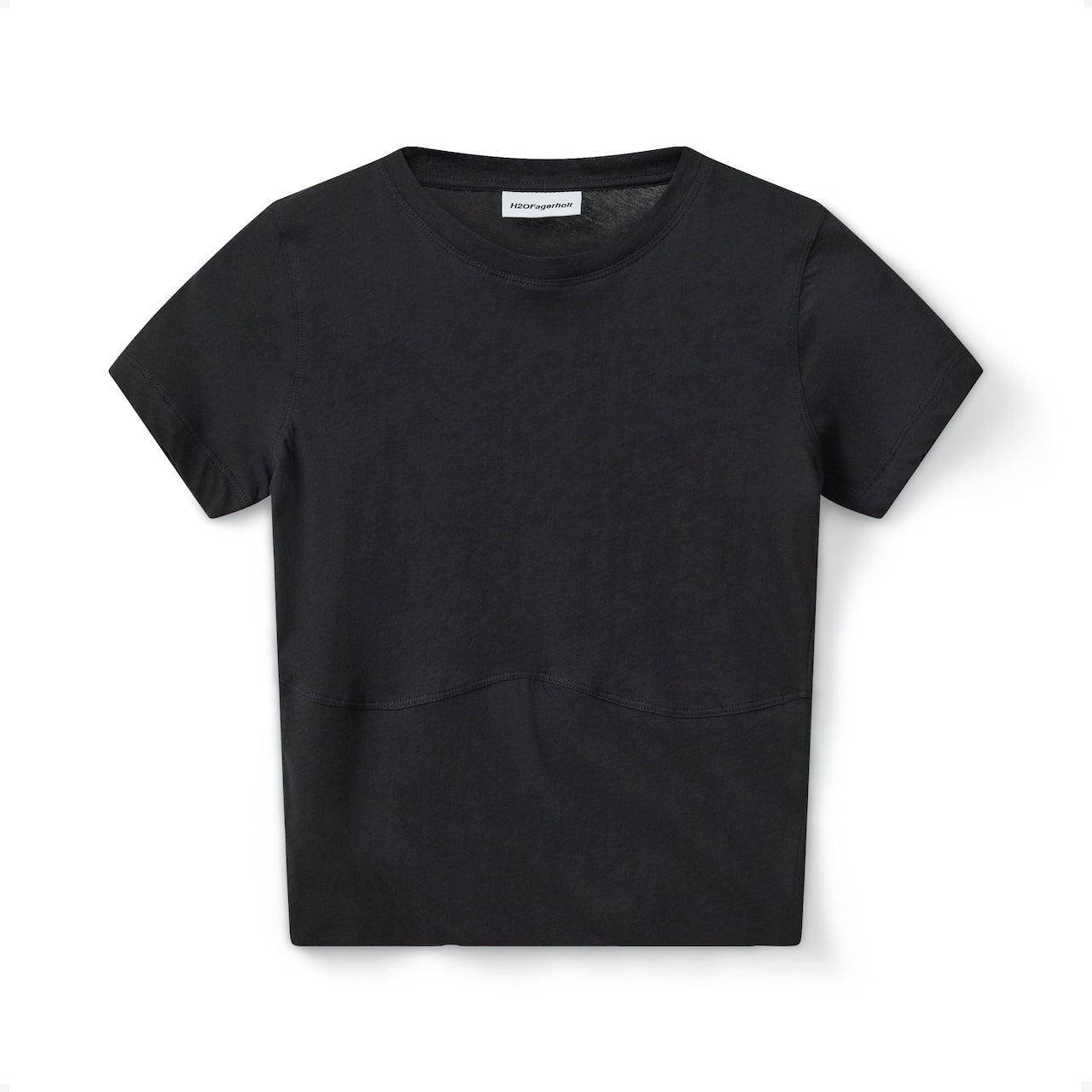 Sophia Cropped Tee deep black