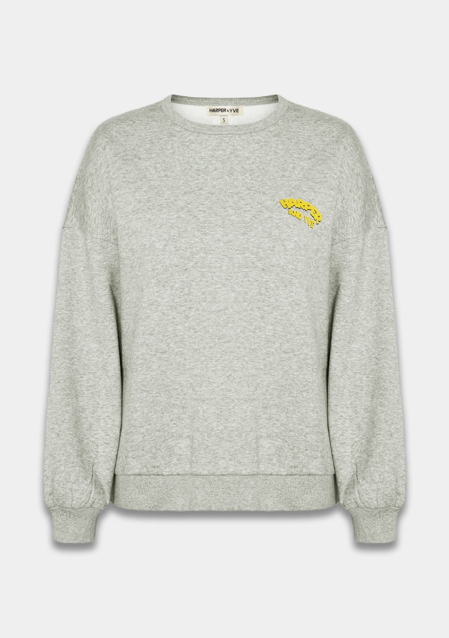 Roll The Dice Sweatshirt grey melange