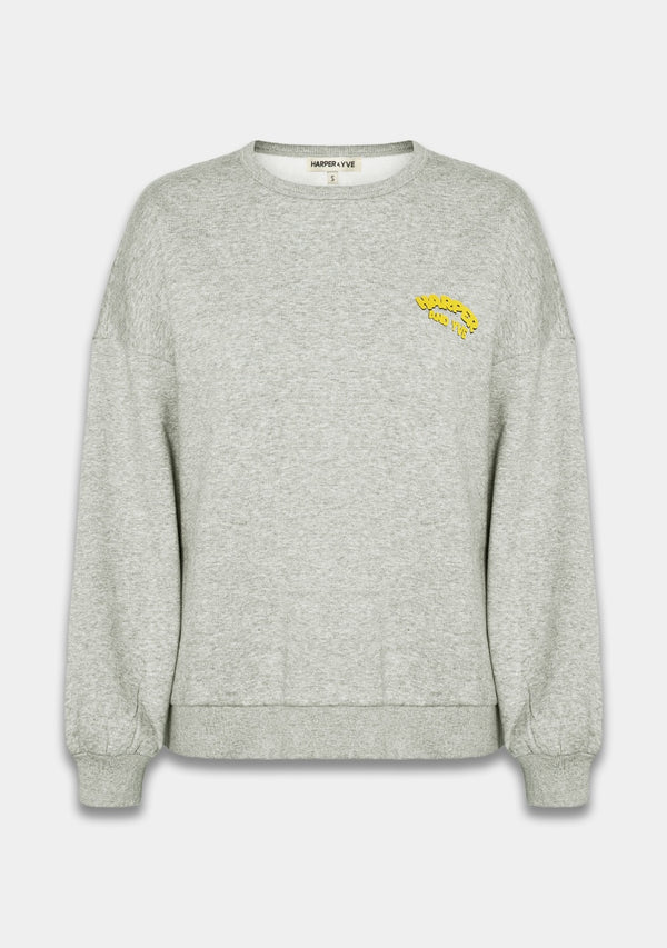 Roll The Dice Sweatshirt grey melange
