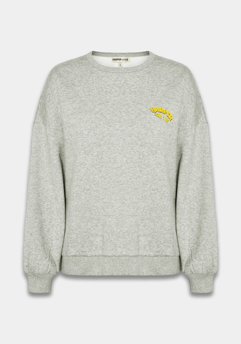 Roll The Dice Sweatshirt grey melange