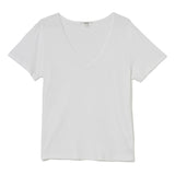 Cameron V-Neck Tee white