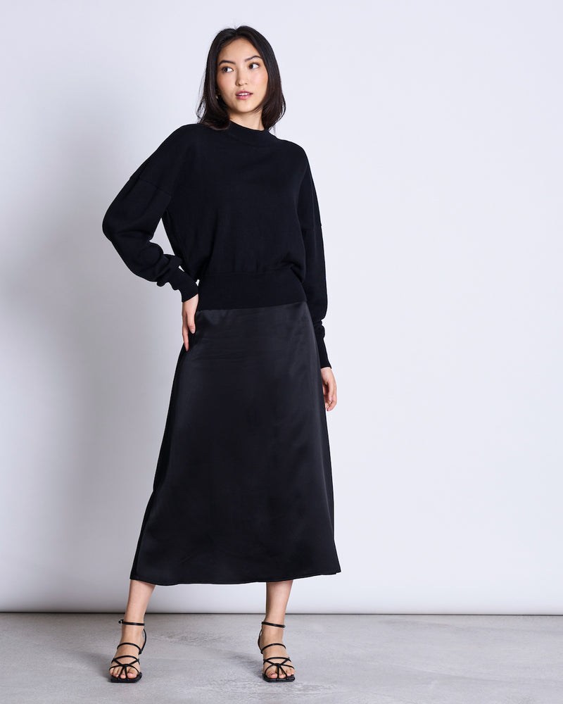 Dira Midi Skirt black