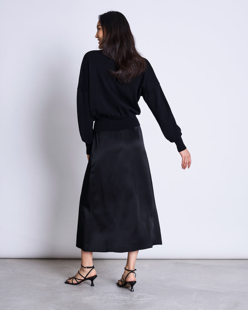 Dira Midi Skirt black