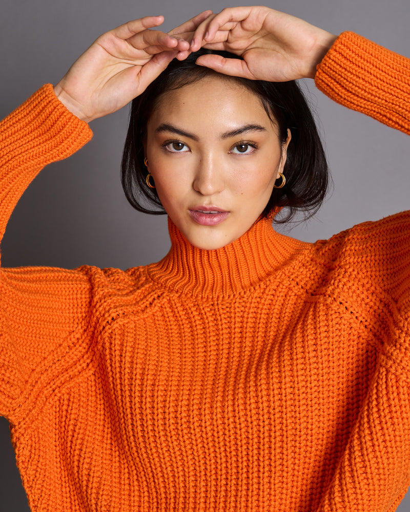 Ola Jumper bright orange