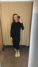 Rido Midi Dress black