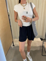 Lov Drawstring Shorts black