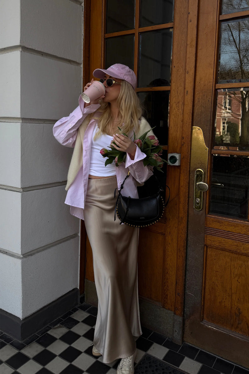 St. Germain Oxford Shirt rose stripe