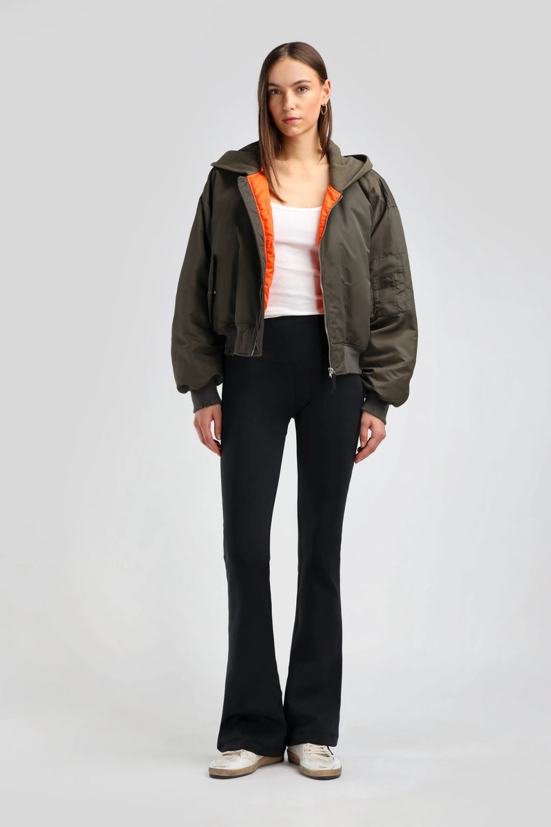 Bootcut Pants black