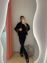 Bootcut Pants black