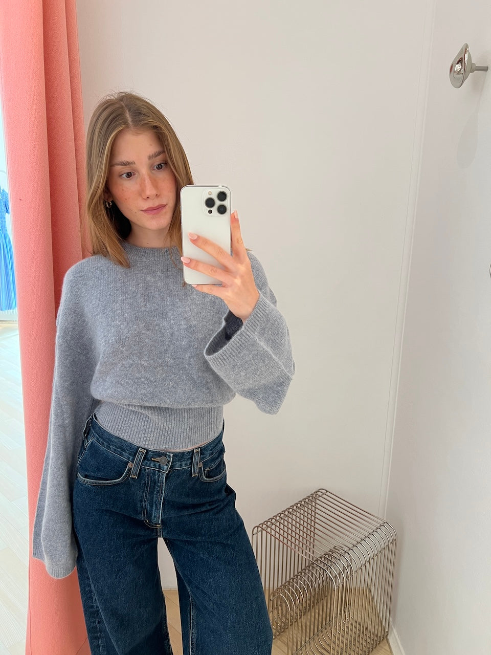 Fede Knit Pullover silver haze