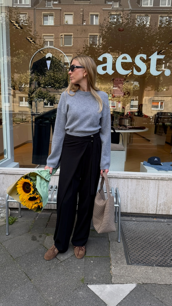 Fede Knit Pullover silver haze