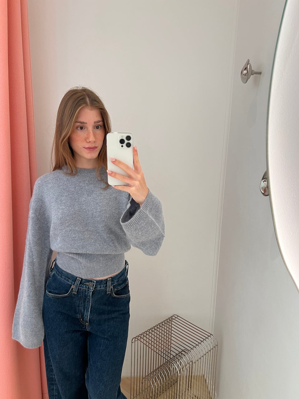 Fede Knit Pullover silver haze