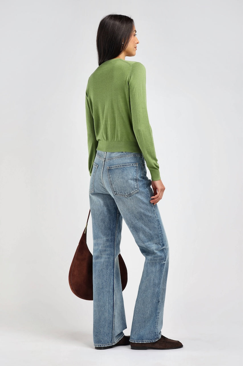 Gigi Cardigan bright green