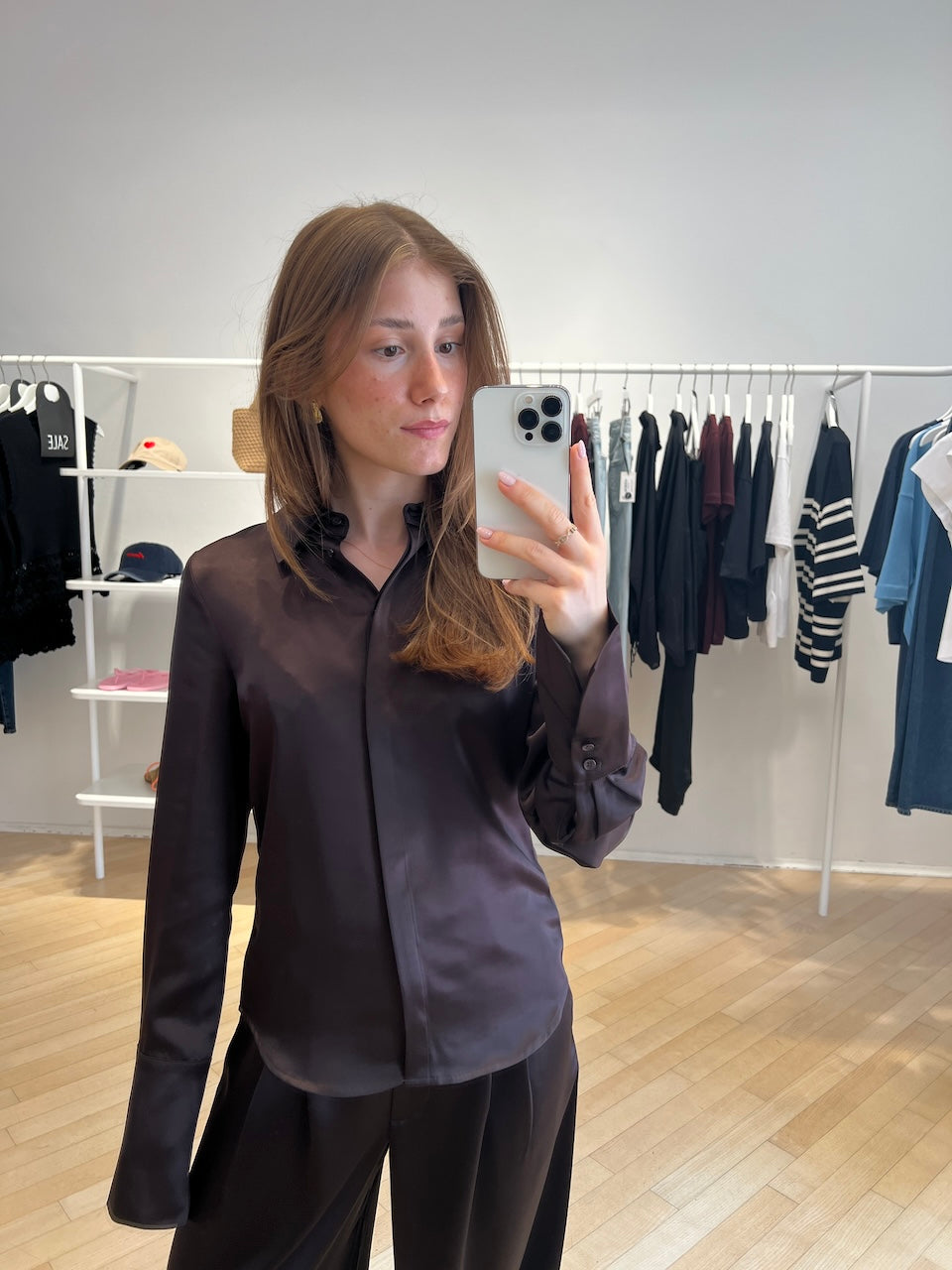 Hedi Shirt dark brown