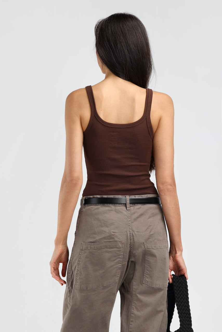 Le Mans Tank Top mocca
