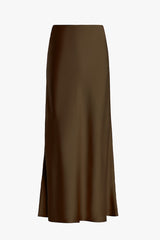 Le Plaine Maxiskirt chocolate