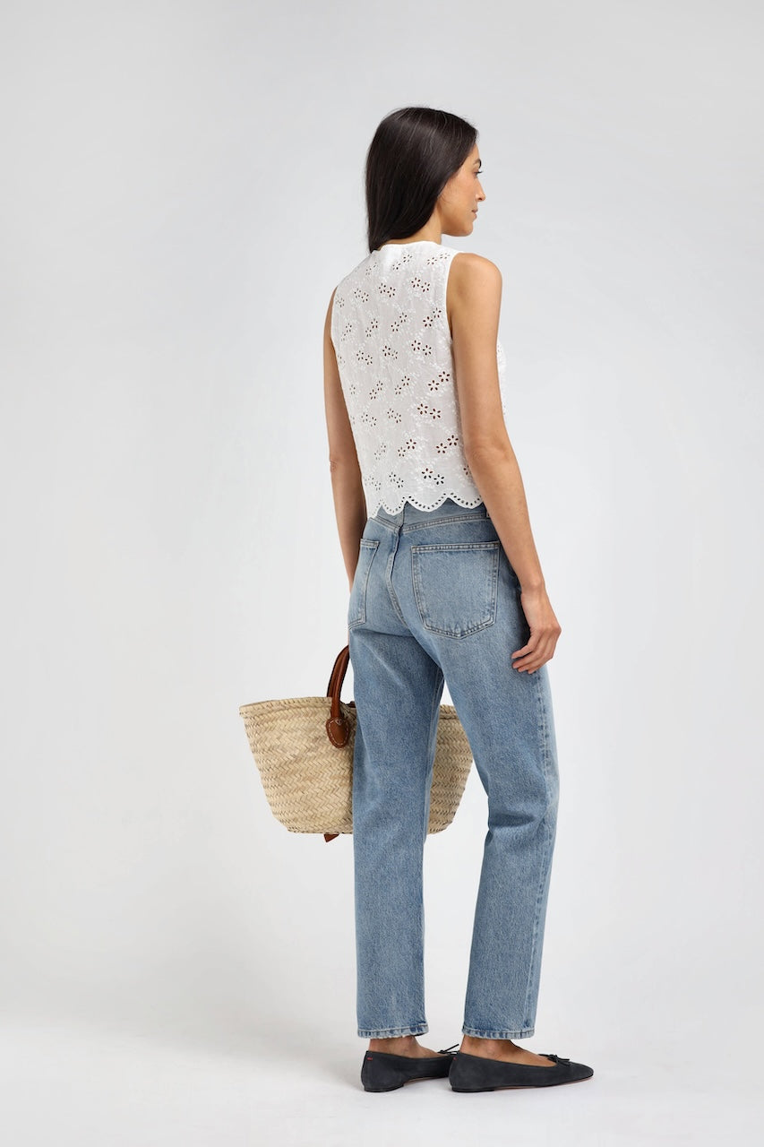 Louise Blouse white