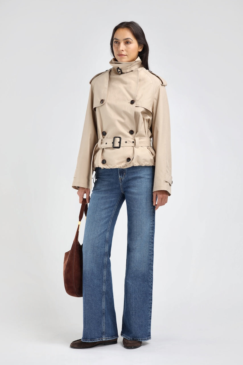 Olivia Short Trench beige