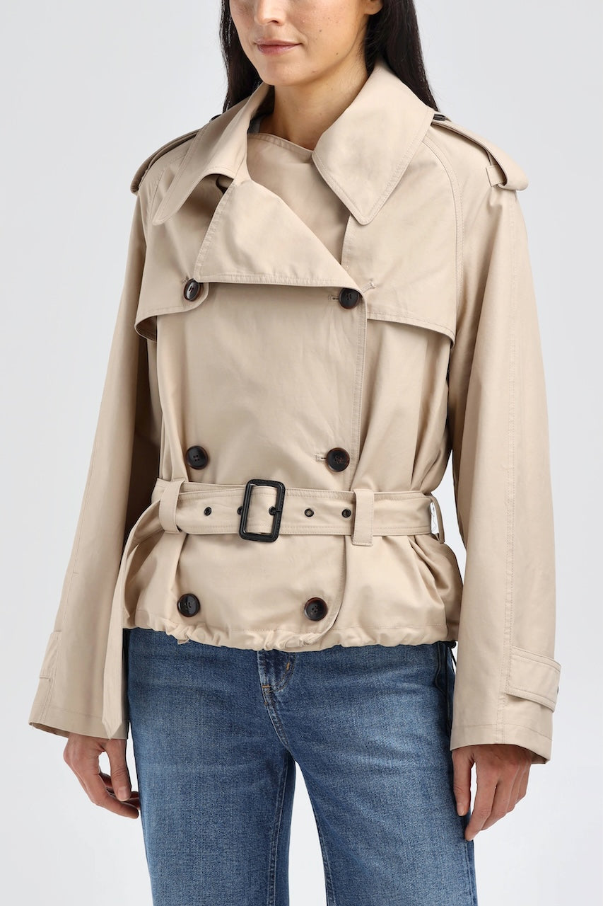 Olivia Short Trench beige