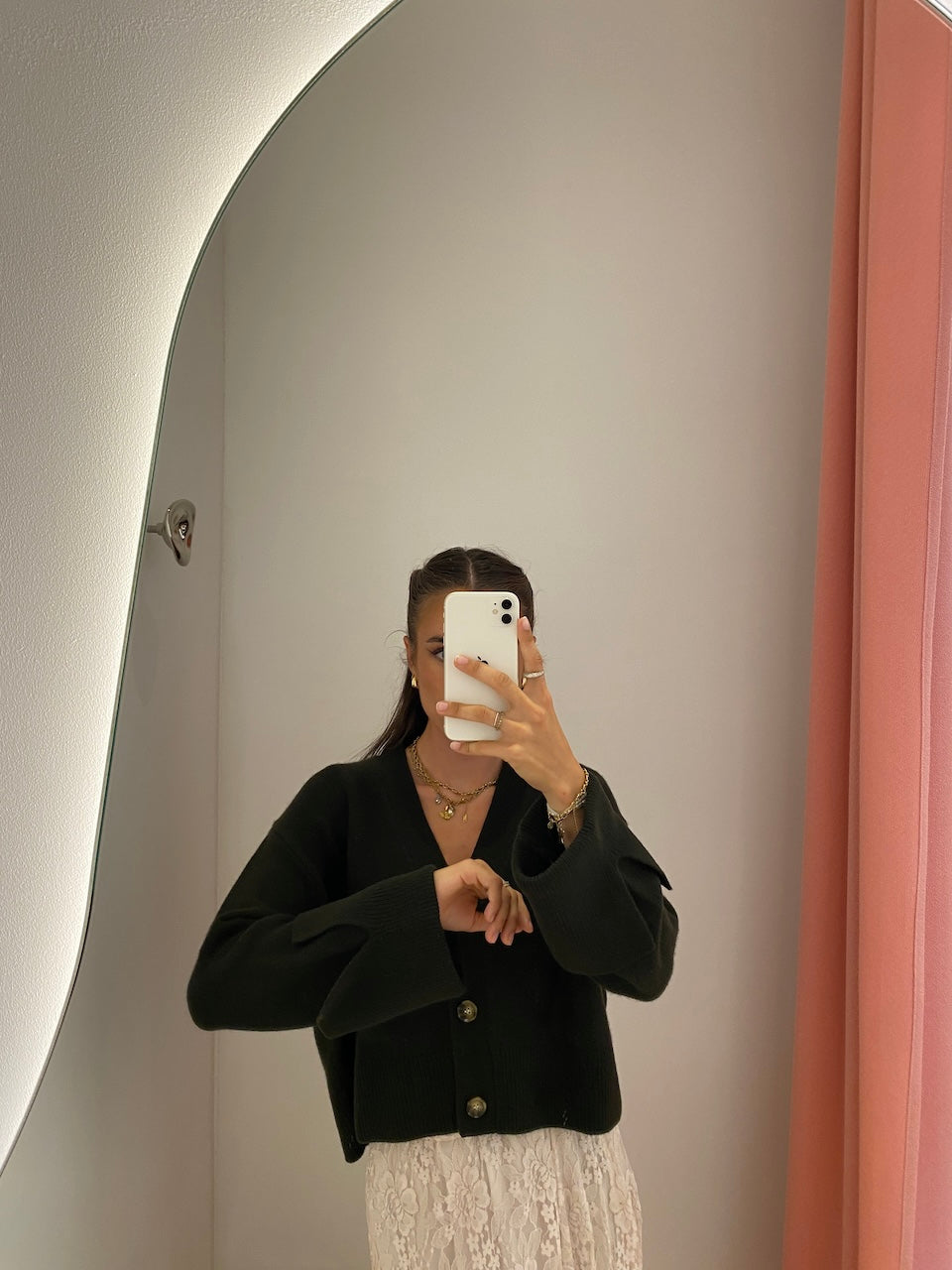 Paix Next Cardigan forest night