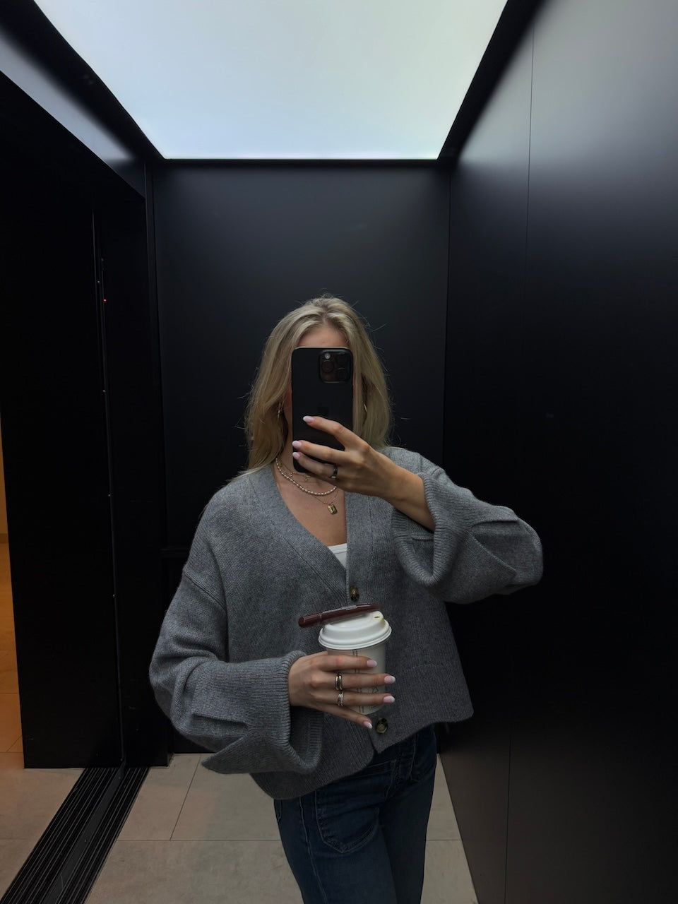 Paix Next Cardigan grey