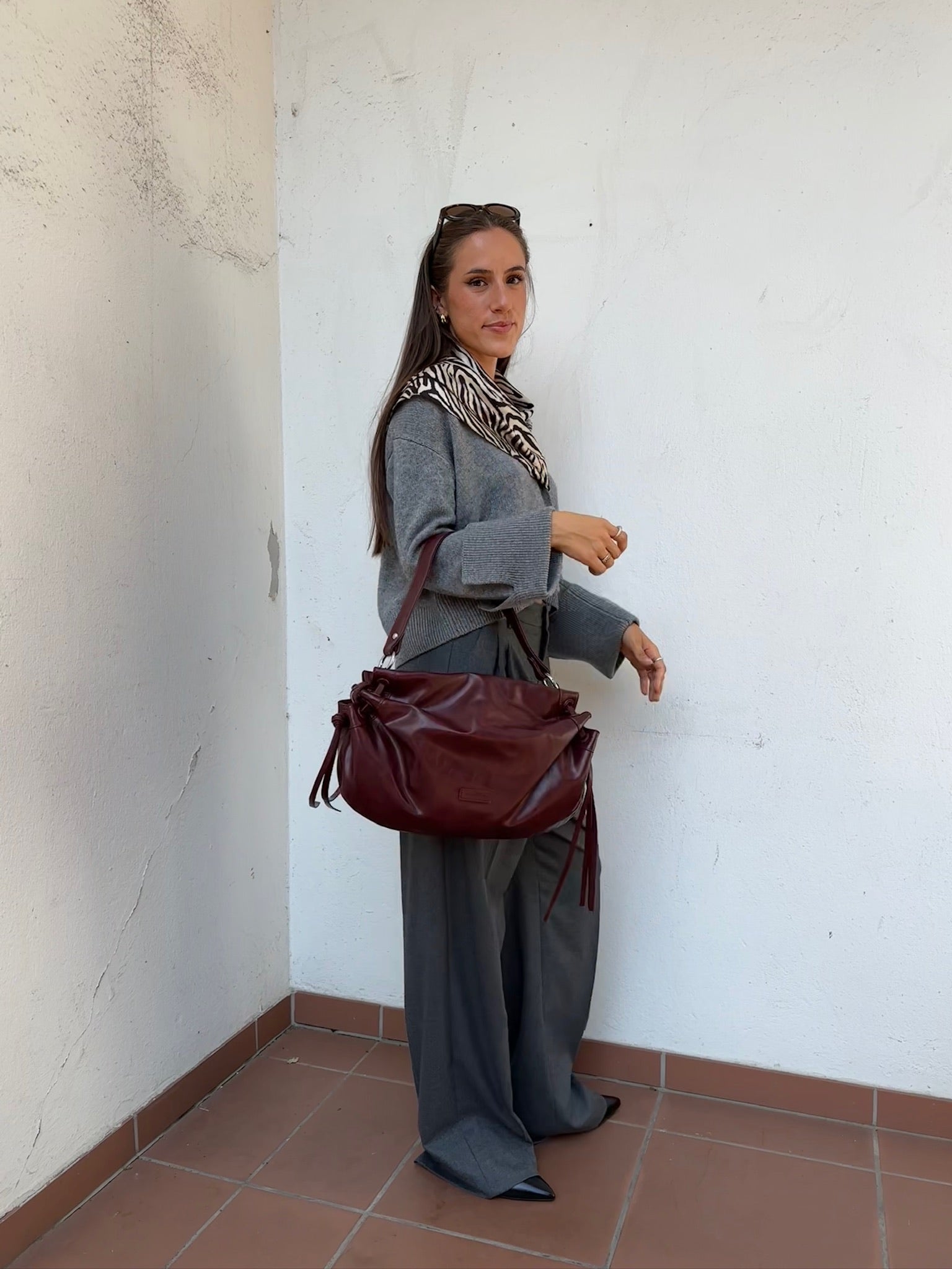 Paix Next Cardigan grey