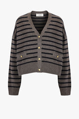 Ramatuelle Cardigan nougat/dark navy
