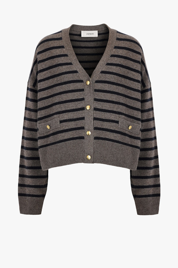Ramatuelle Cardigan nougat/dark navy