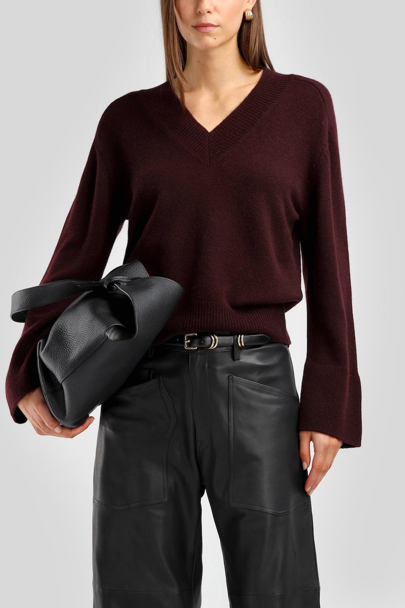 Ruby Pullover red wine