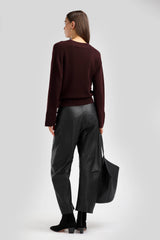 Ruby Pullover red wine