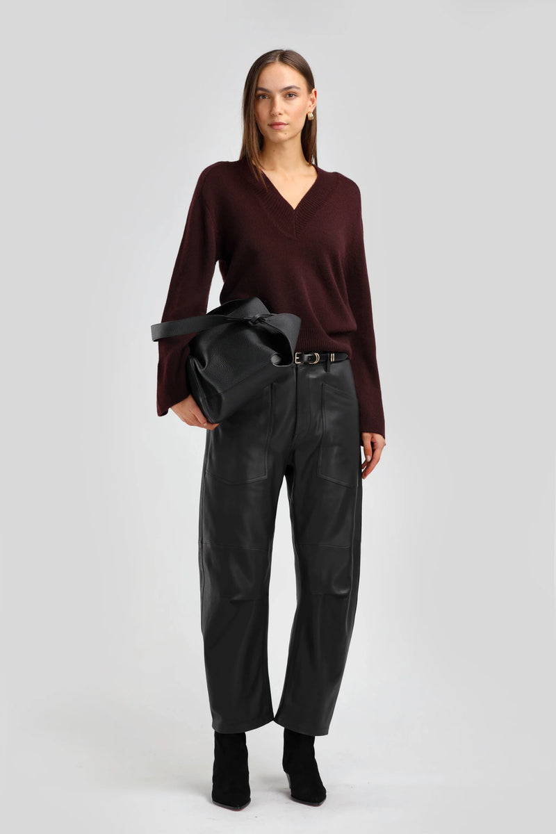 Ruby Pullover red wine