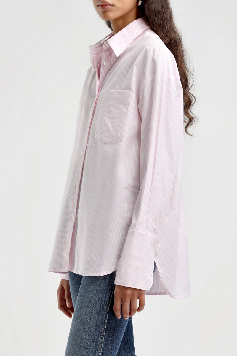 St. Germain Oxford Shirt rose stripe