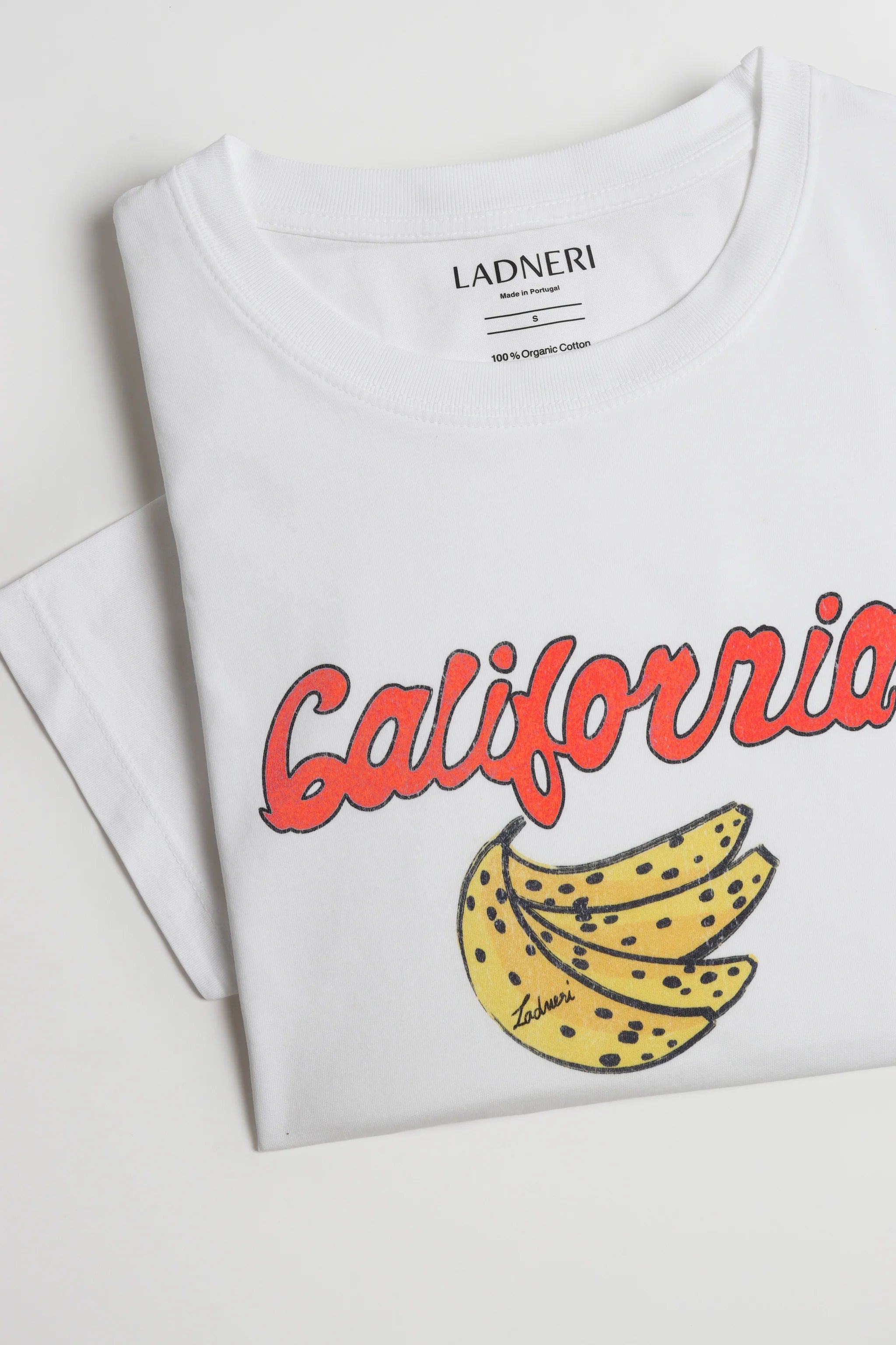 T-Shirt Banana white/red